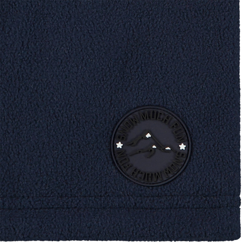 Snood micropolaire avec badge pour garçon 