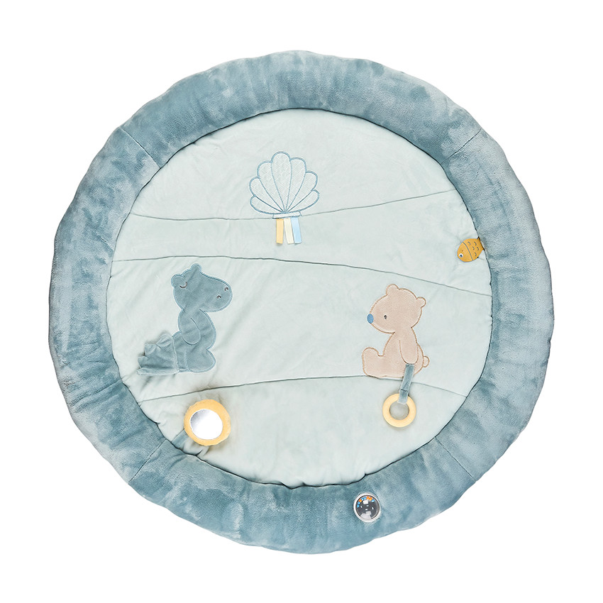 Tapis d'éveil rond avec arches et rebord Roméo, Jules & Sally 