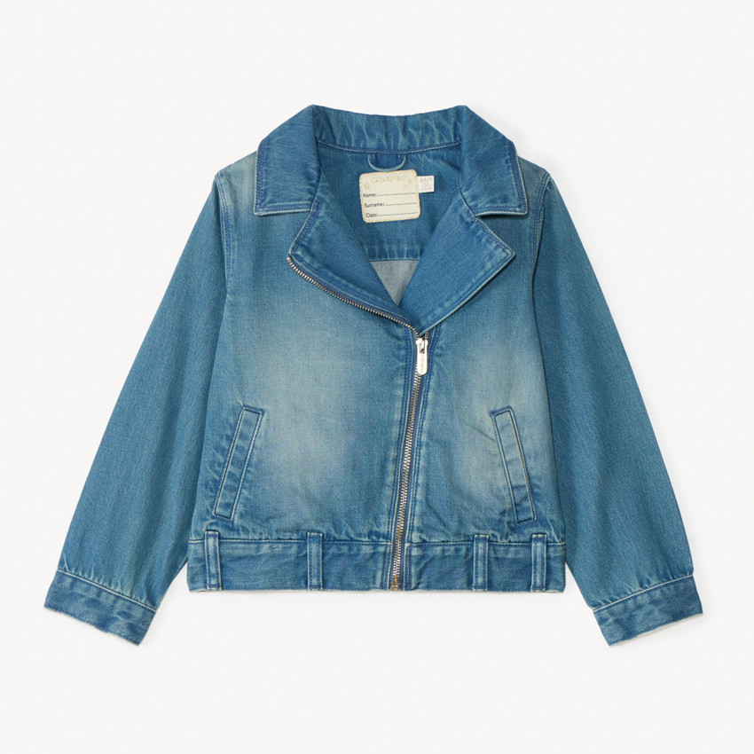 Veste en jean perfecto uni pour fille