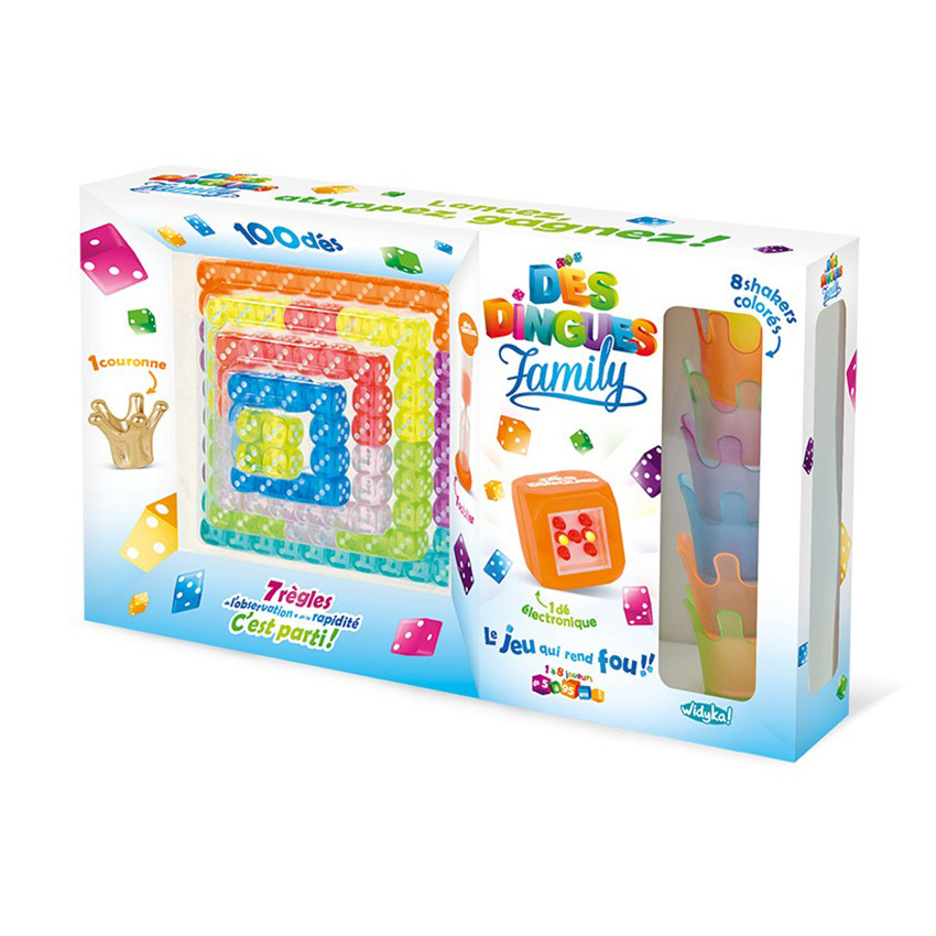 Jeu de dés Des Dingues Family 
