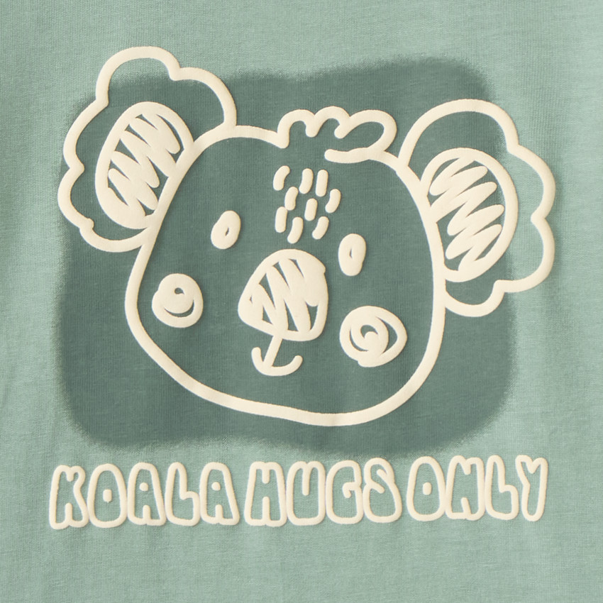 T-shirt manches longues motif koala pour bébé garçon 