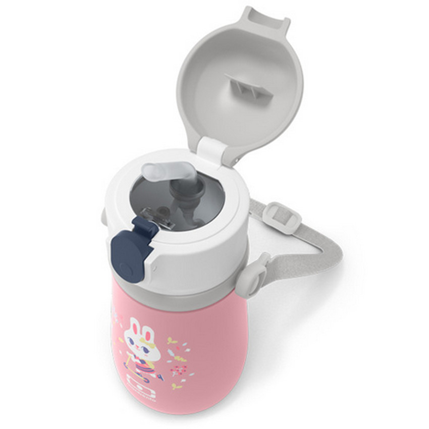 Bouteille isotherme Stram - Rose Bunny 360ml 