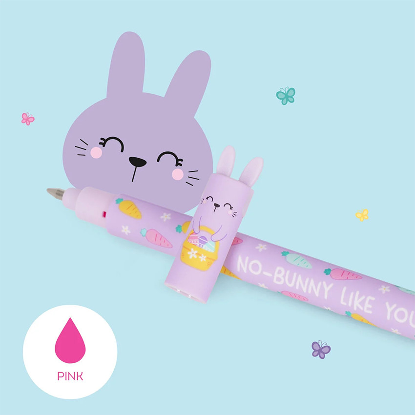 Stylos Effaçables Mr. Wonderful - Set Raton & Capybara, Gomme Intégrée, Ergonomiques Et Fun