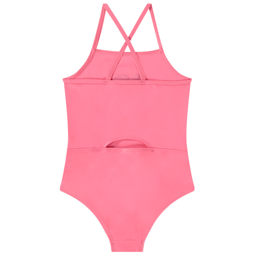 Maillot de bain 1 pièce en jersey print fleur pour fille 