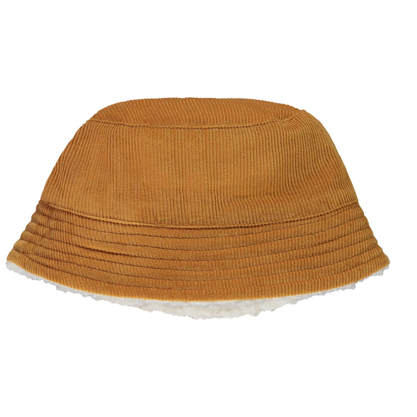 Bob réversible en sherpa et velours pour garçon 