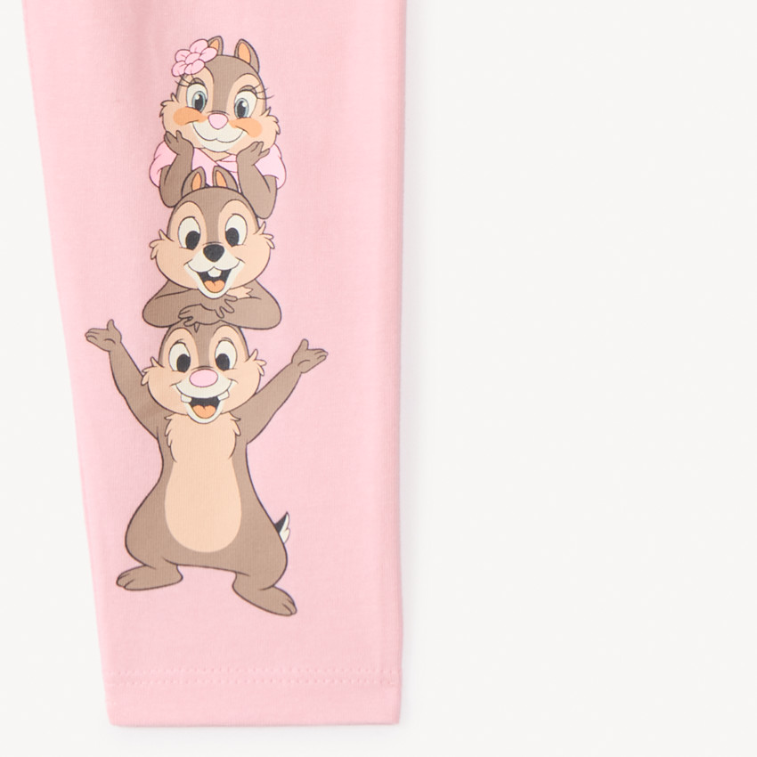 Caleçon long Print Tic et Tac et Clarisse Disney pour bébé fille 