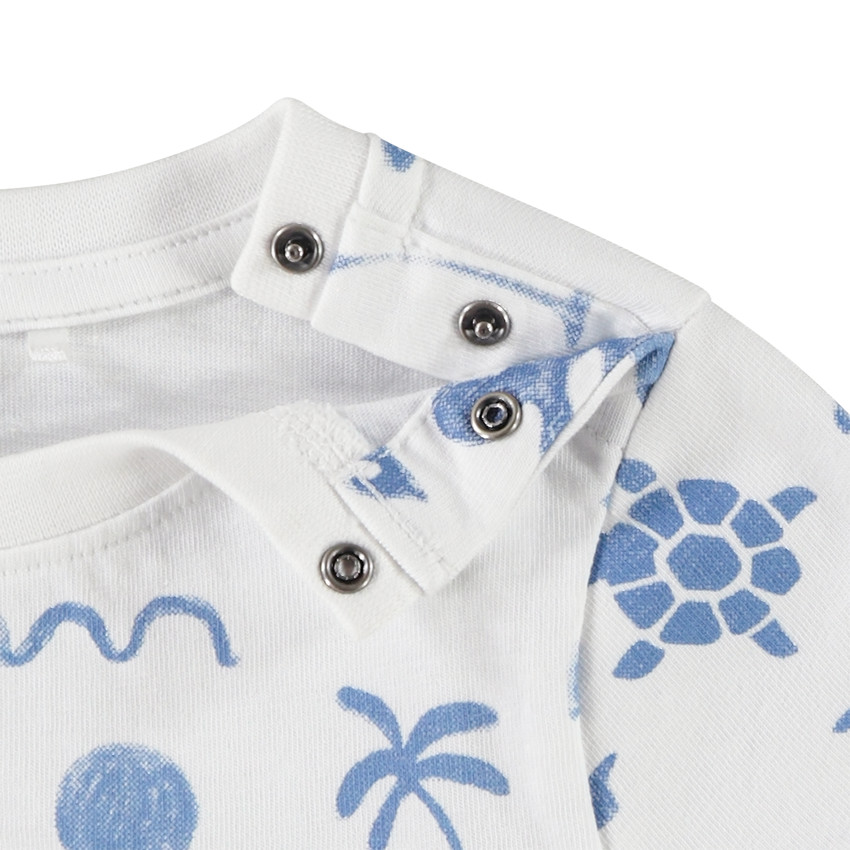 T-shirt manches courtes imprimé fantaisie pour bébé garçon 