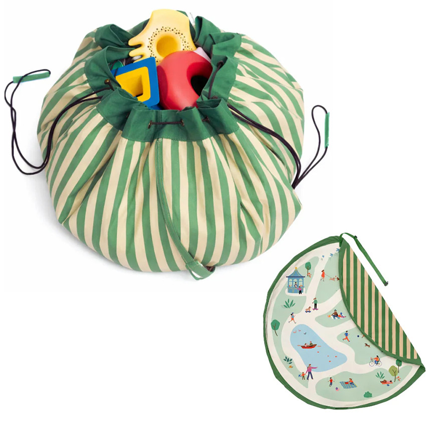 Tapis de jeu et sac de rangement d'extérieur 