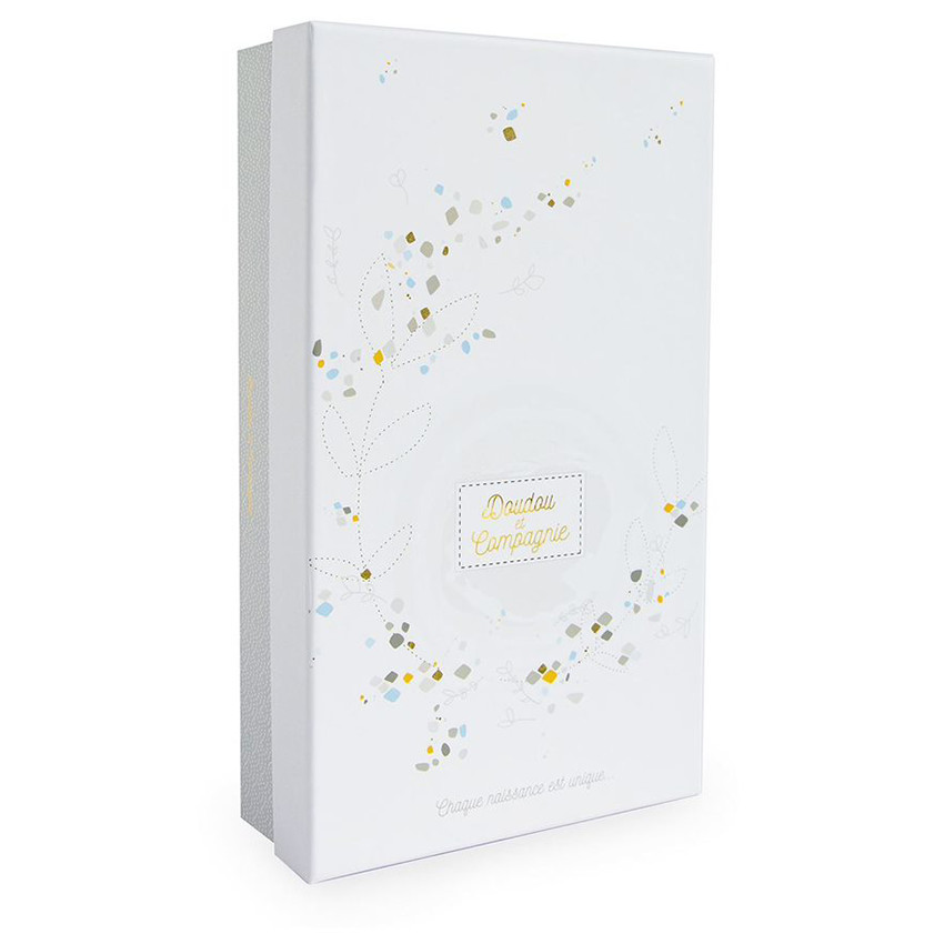 Doudou Lapin de sucre - Blanc Main Doudou Lapin de sucre - Blanc