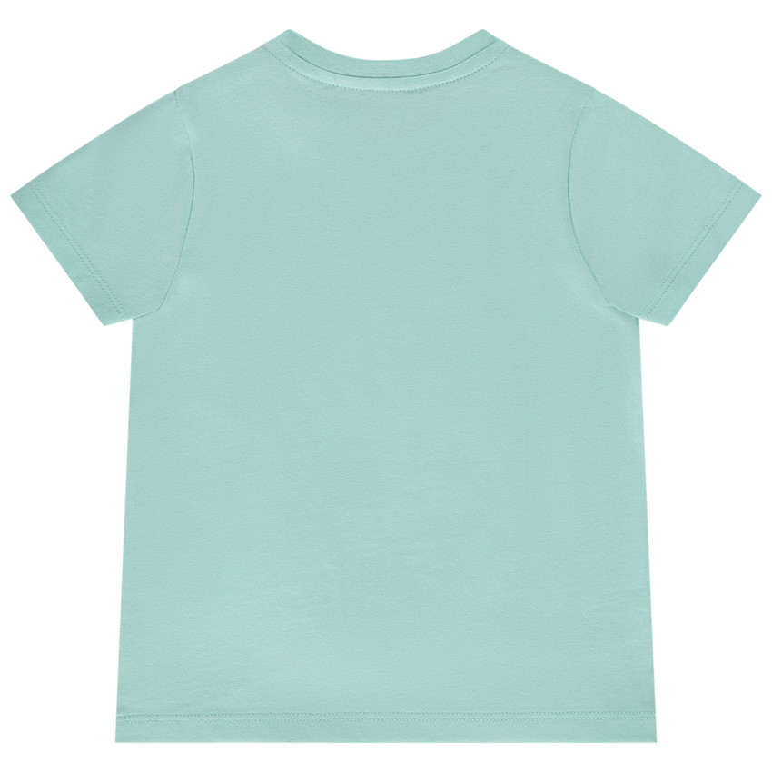 T-shirt manches courtes en jersey avec patch effet 3D ludique pour bébé garçon 