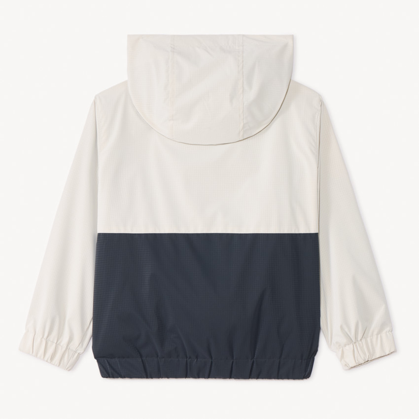 Coupe-vent à capuche effet color block pour garçon 