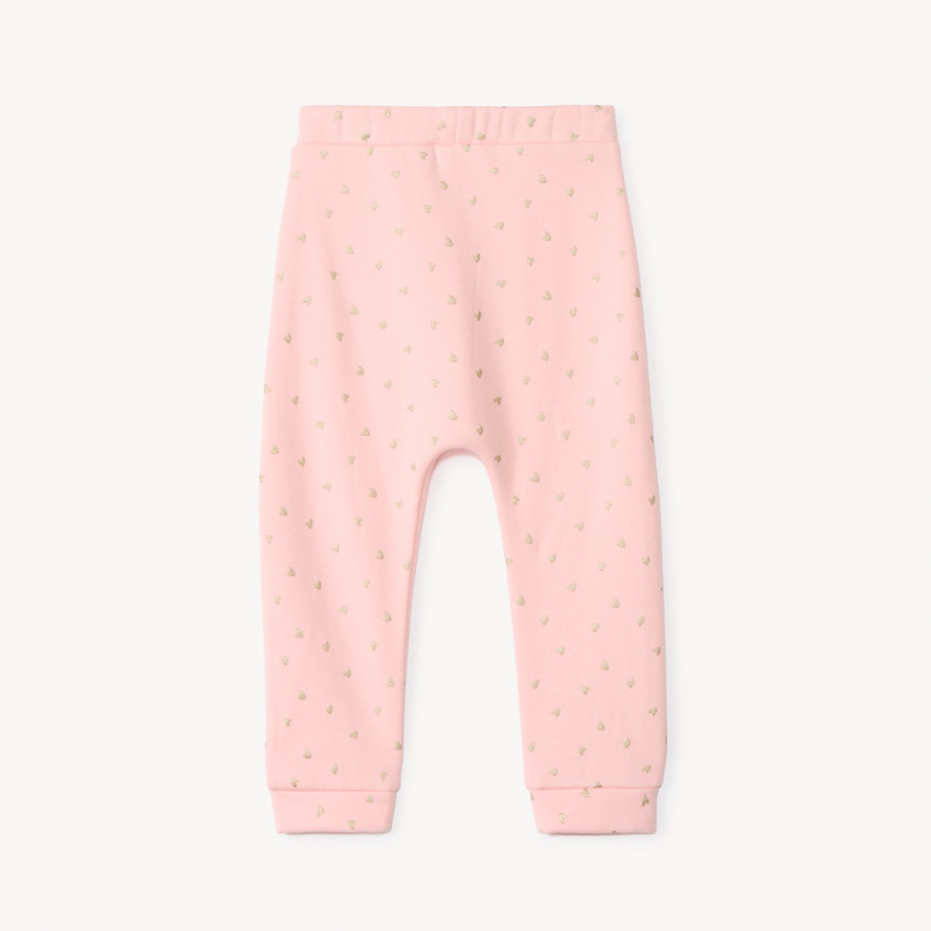 Pantalon de jogging imprimé cœurs pour bébé fille 