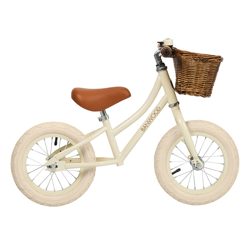 Draisienne First Go 12 pouces - Crème 