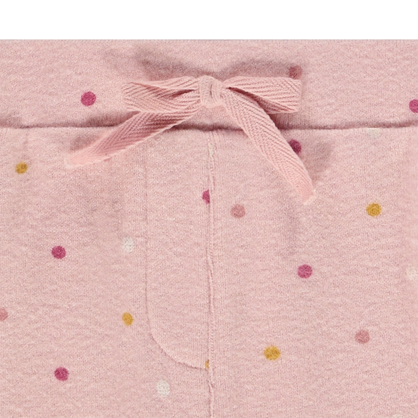 Ensemble de jogging en tricot coupé fantaisie pour bébé fille 