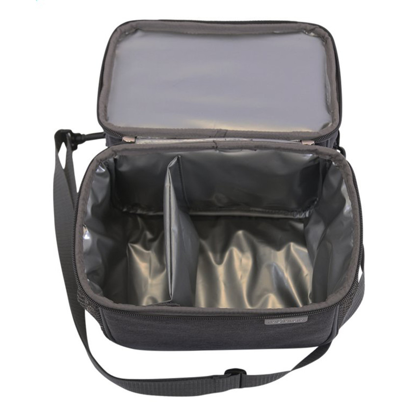 Sac Isotherme Organisateur de tire-lait ou d'aliments Gris  
