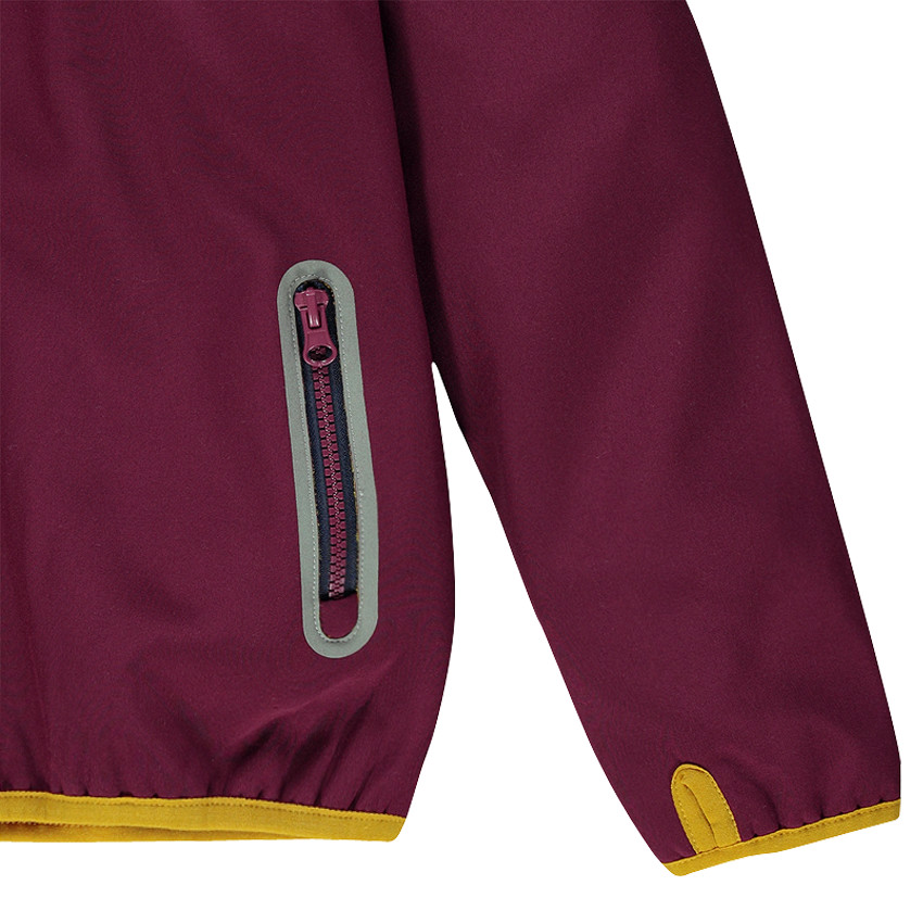 Junior - Veste (softshell) doublée micropolaire à capuche amovible 