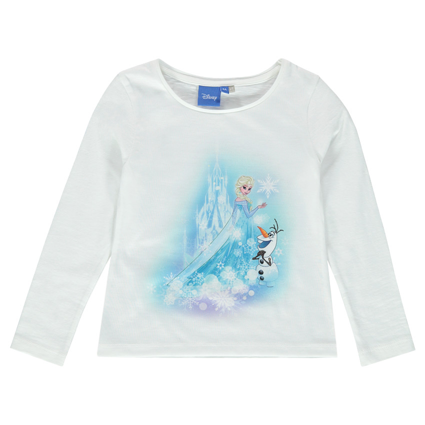 Tee-shirt manches longues Disney La Reine des Neiges 