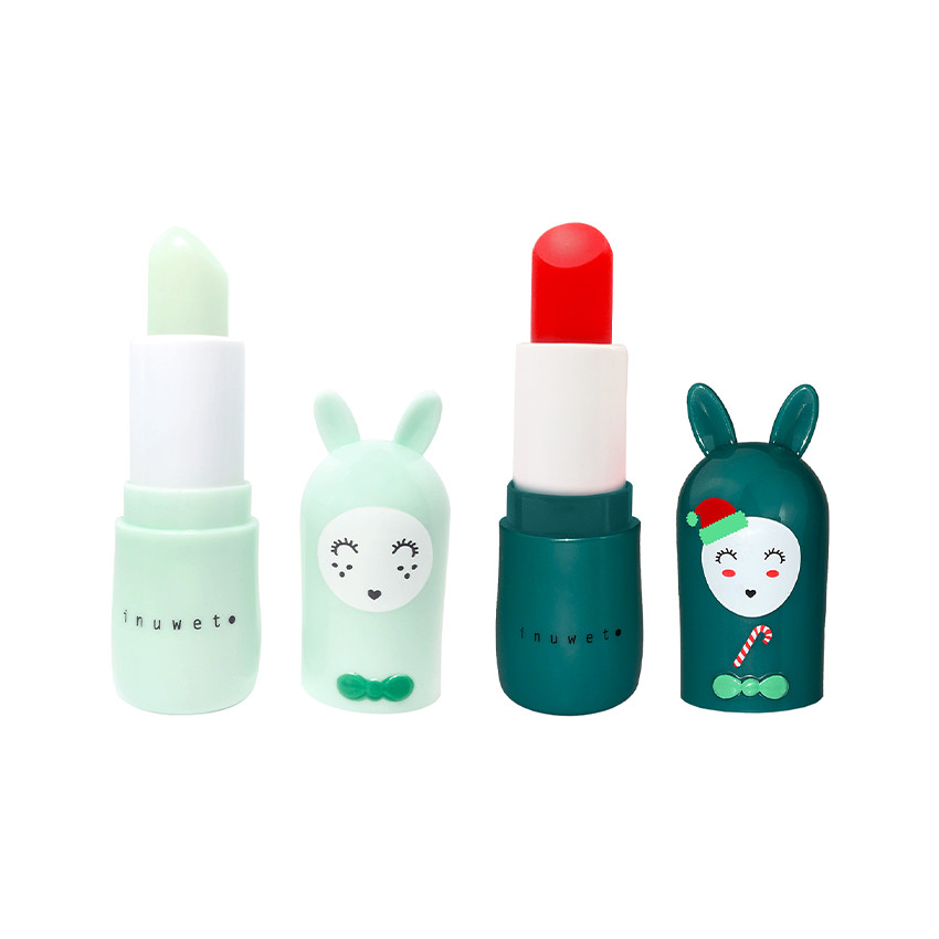 Coffret duo Noël baumes à lèvres parfumés Star Sequins pomme/cerise 