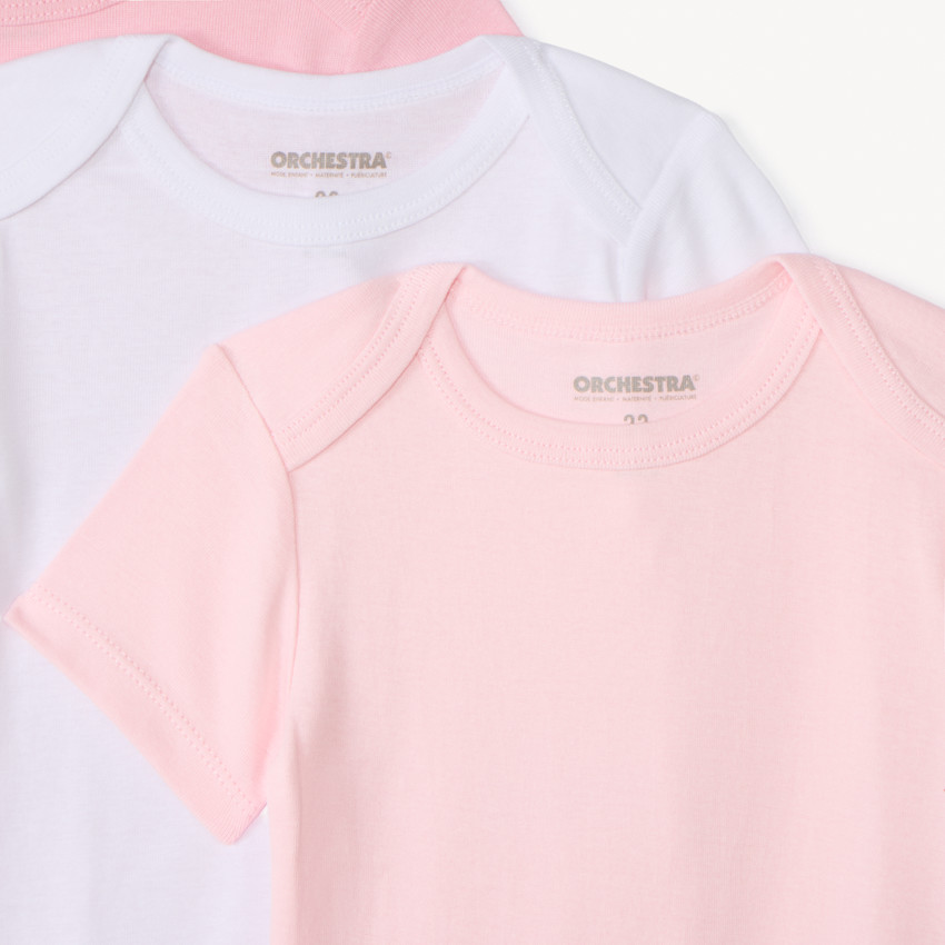 Lot de 5 bodies manches courtes 