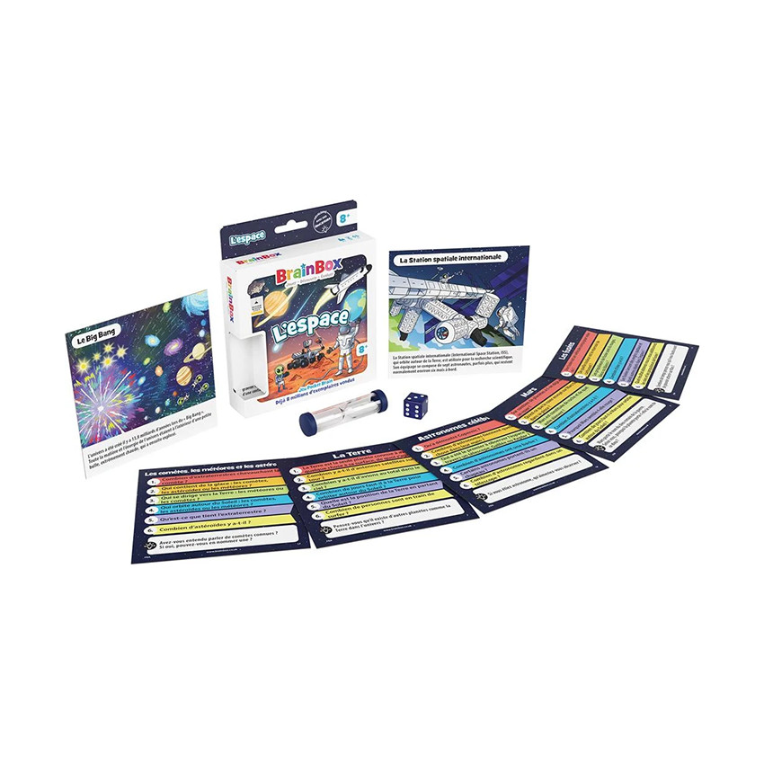 Jeu d'observation Brainbox Pocket : l'Espace 