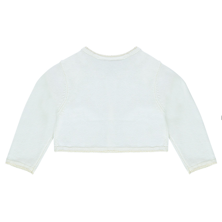 Gilet en coton et laine 