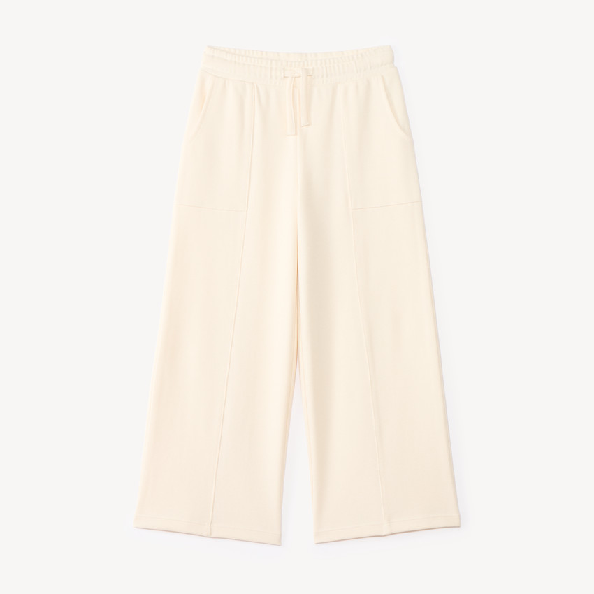 Pantalon de jogging large uni fille 