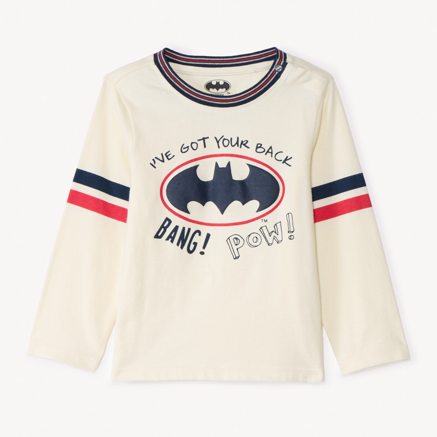 T-shirt manches longues Batman Warner pour bébé garçon  
