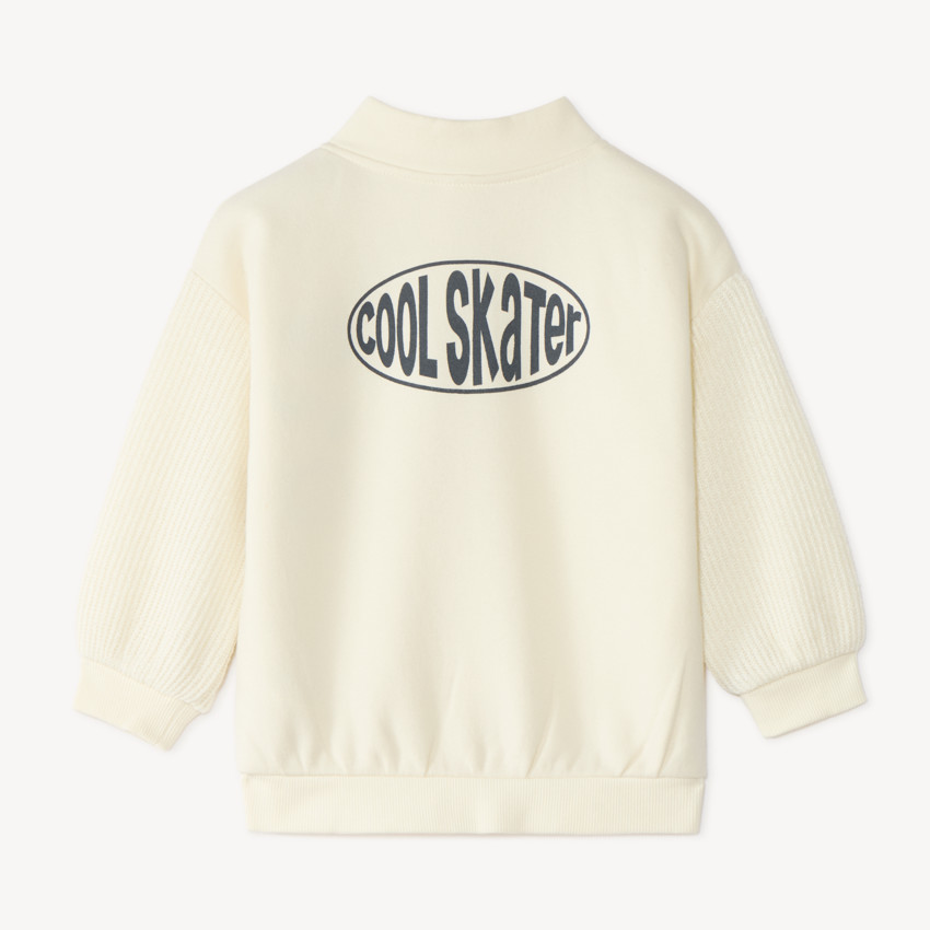 Sweat camionneur bébé garçon patch skate 
