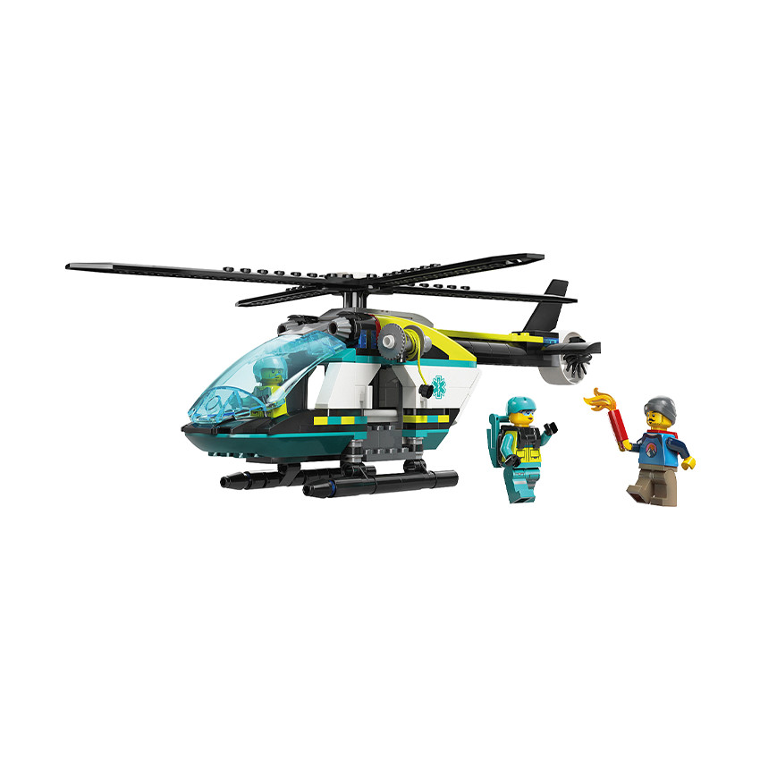 L'hélicoptère des urgences LEGO City 