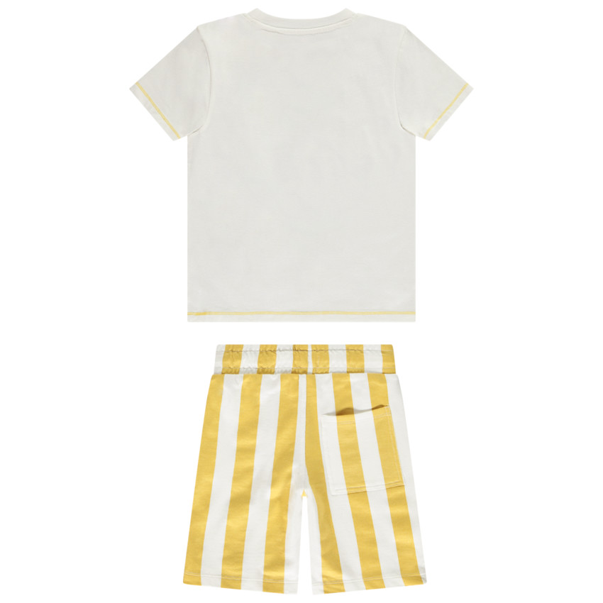 Ensemble court 2 pièces t-shirt + short Mickey Disney pour garçon 
