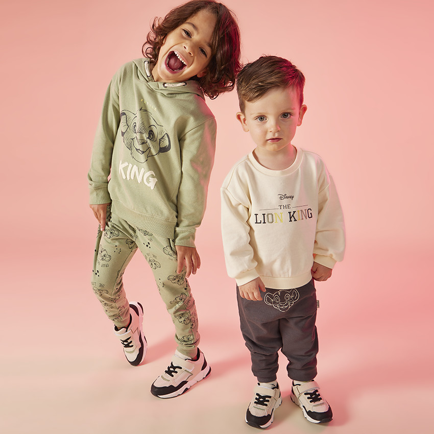 Sweat oversize brode Le Roi Lion Disney pour bebe garcon