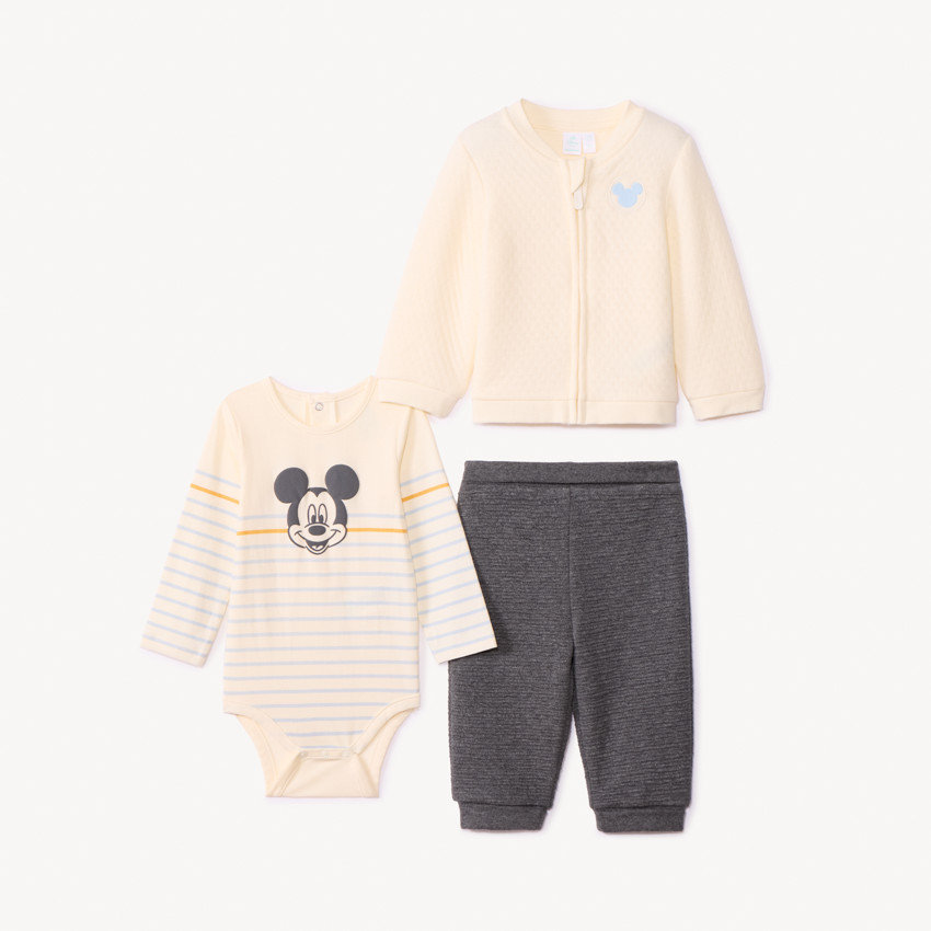 Ensemble 3 pièces Mickey Disney pour bébé garçon