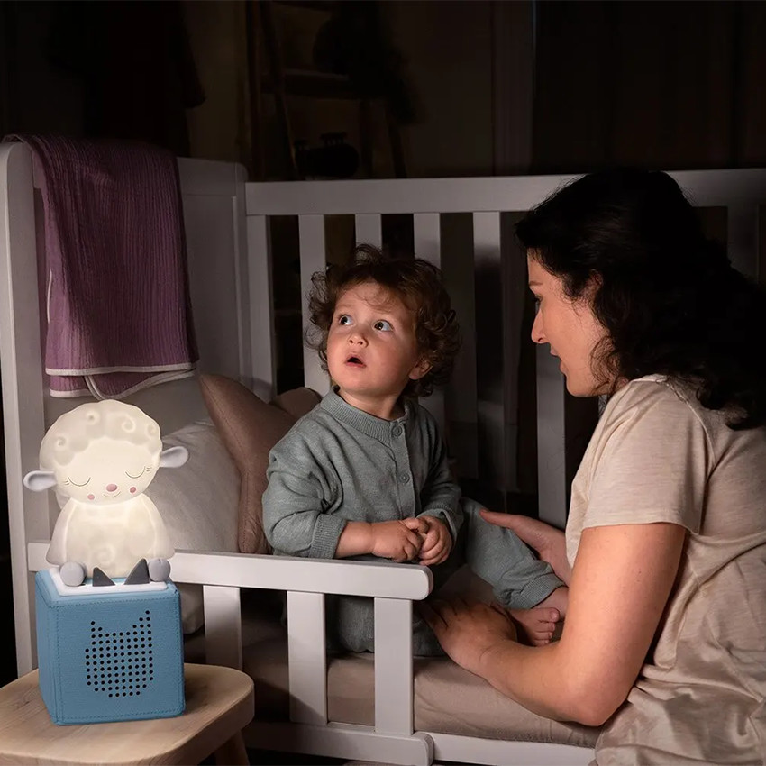 Veilleuse doudou mouton nouvelle edition - Blanc 