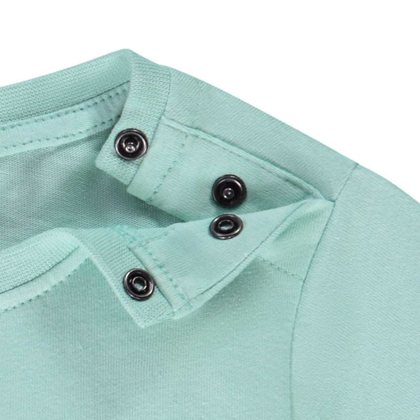 T-shirt manches courtes en jersey avec patch effet 3D ludique pour bébé garçon 