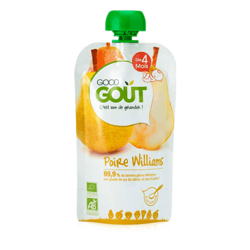 Compote poire Williams bio - 120g 