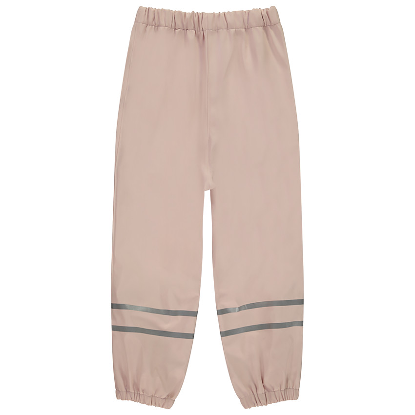 Pantalon de pluie en gomme avec bandes iridescentes pour fille 