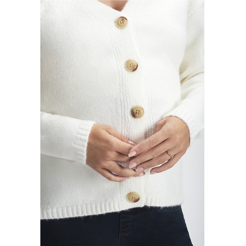 Gilet adulte en tricot boutonné 