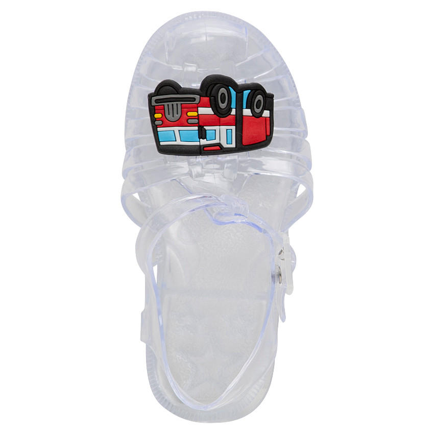 Chaussures de plage transparentes avec camion plastifiée du 24 au 29 Main Chaussures de plage transparentes avec camion plastifiée du 24 au 29