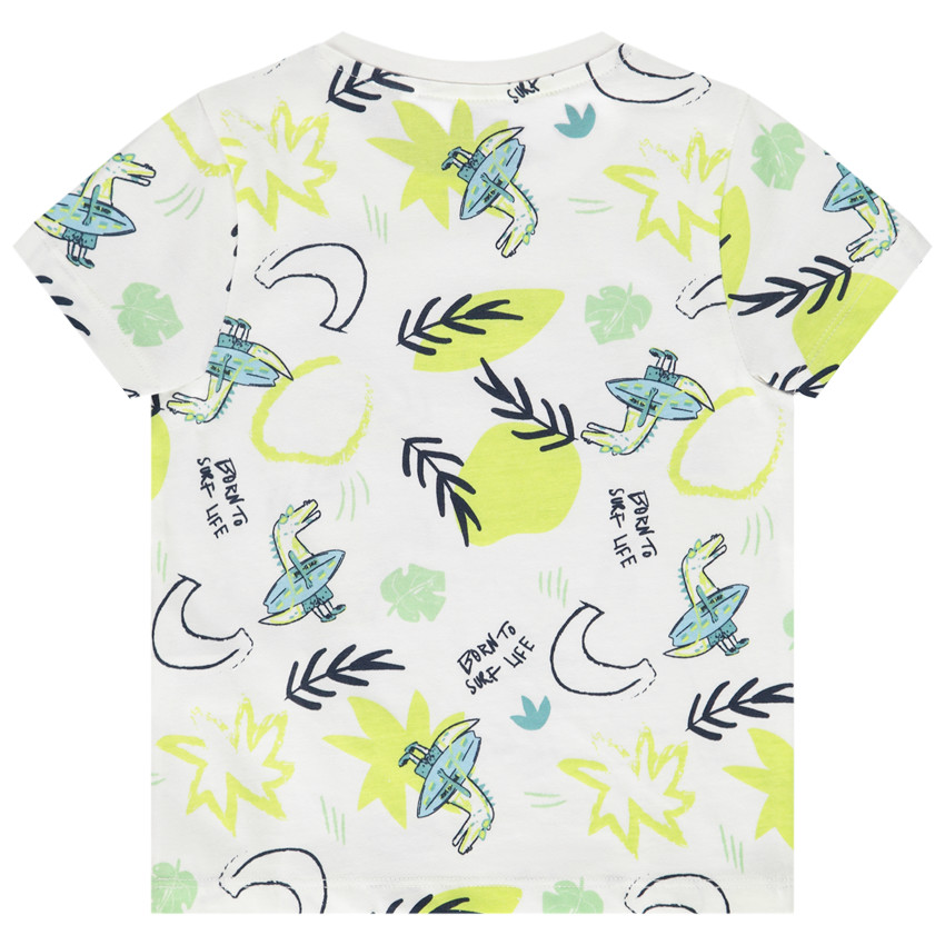 T-shirt manches courtes imprimé crocodiles pour bébé garçon 