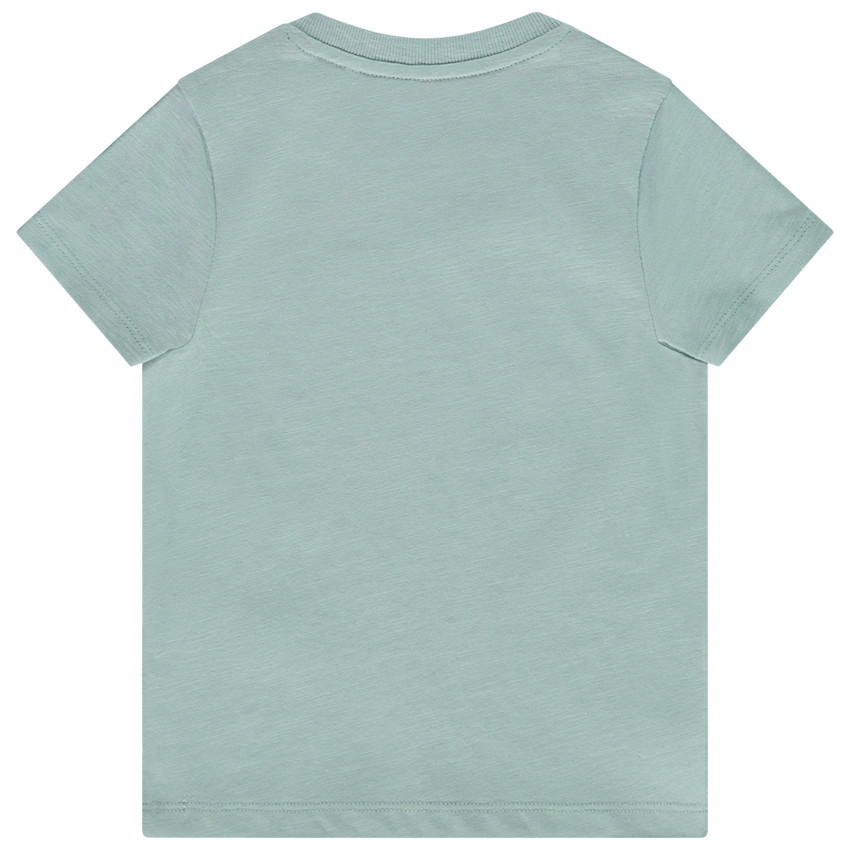 T-shirt manches courtes en jersey slub print Londres pour bébé garçon 