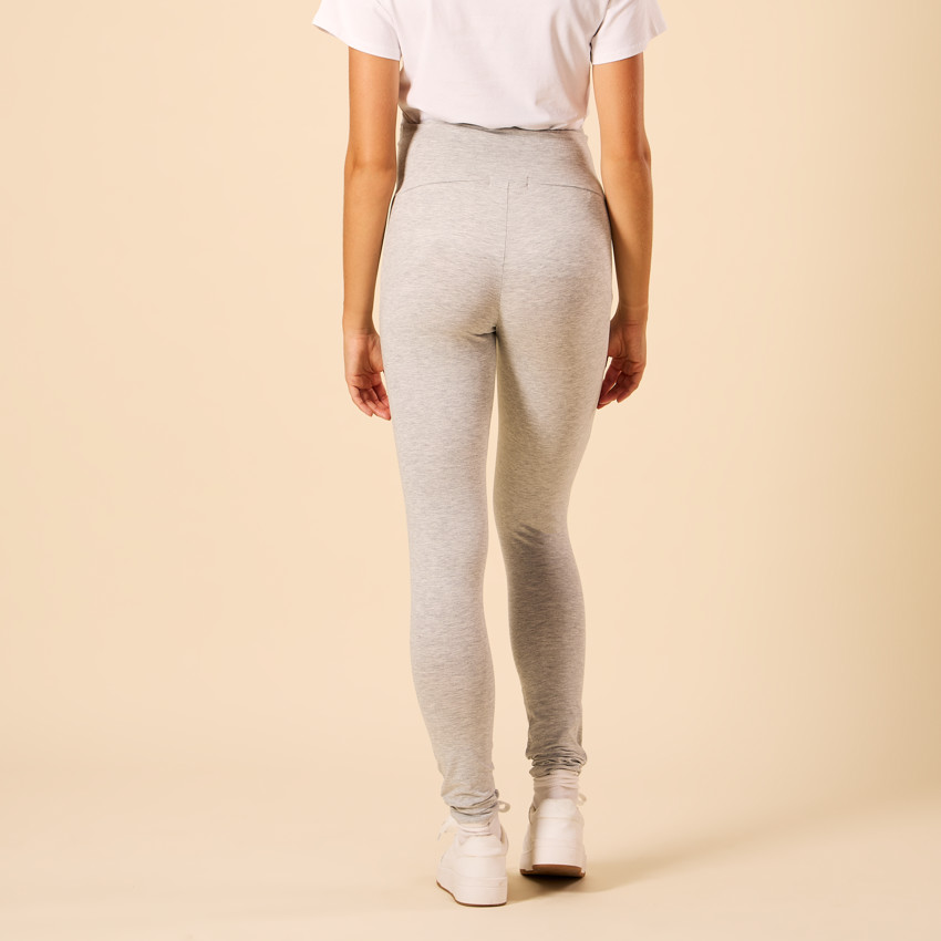 Legging de grossesse à bandeau haut uni 