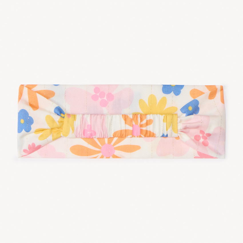 Bandana imprimé fleurs pour fille 
