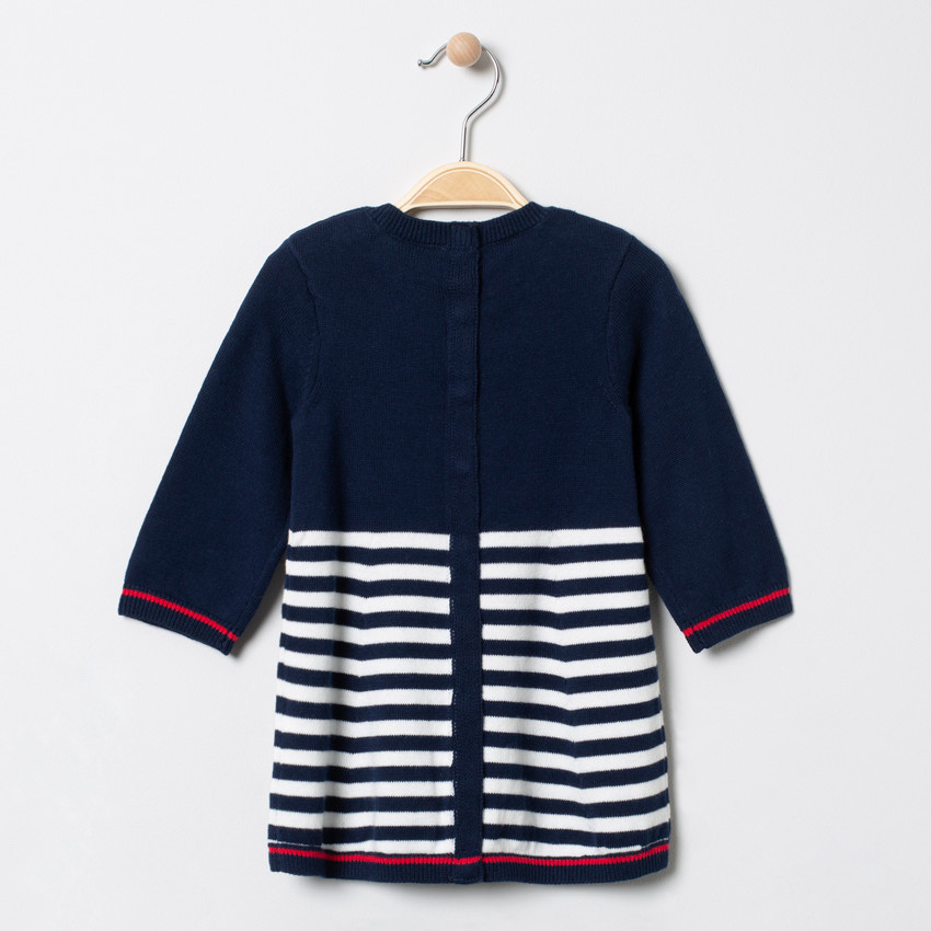 Robe manches longues en tricot Minnie Disney 