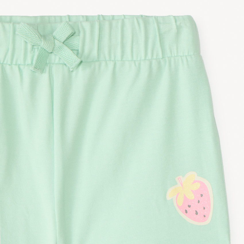 Lot de 4 shorts en jersey fantaisie pour bébé fille 