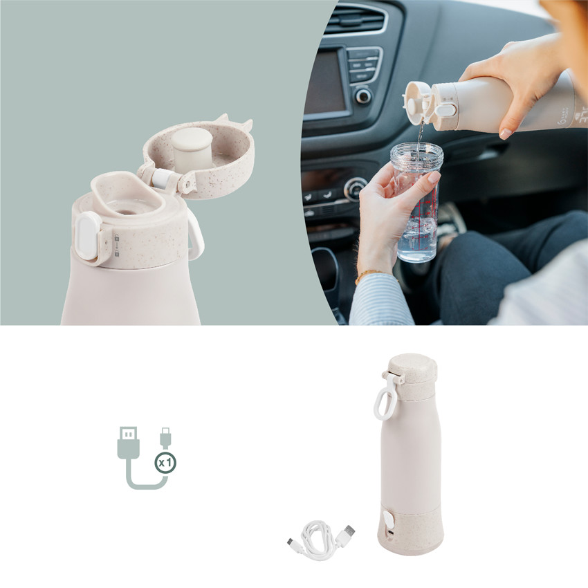Chauffe-biberon nomade Moov Feed - Beige (Babymoov) - Image 3