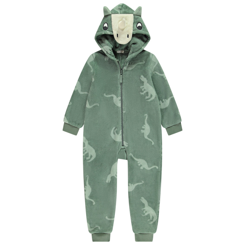 Surpyjama dinosaure en sherpa pour garcon Orchestra