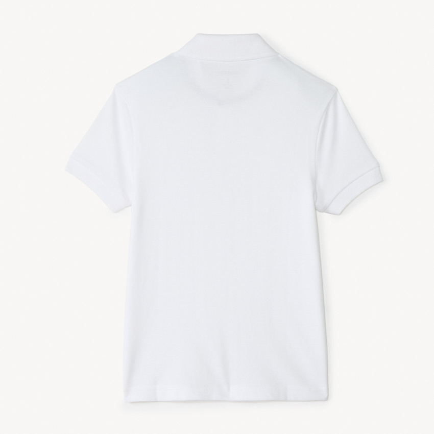 Polo manches courtes uni coton pour garçon 