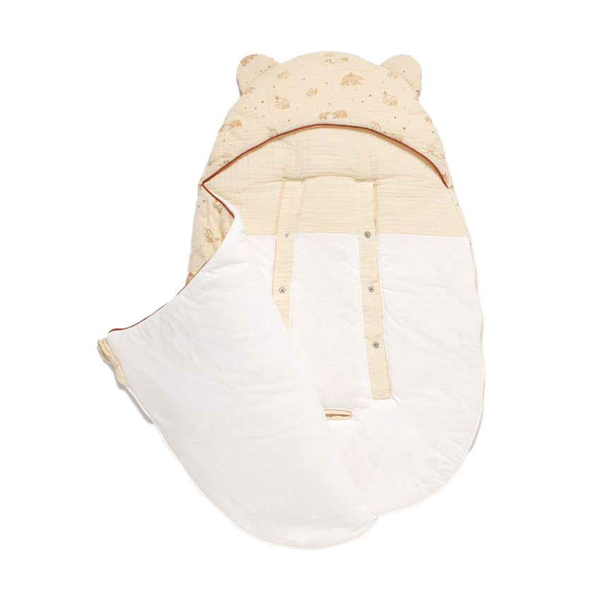 Nid d'ange 5 attaches 0-6M imprimé Orsino 