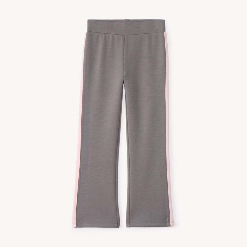 Legging évasé en scuba à bandes pour fille 