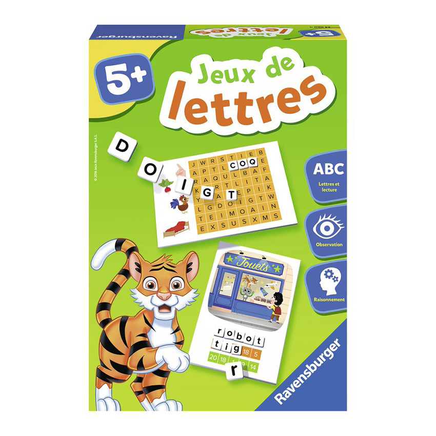 Jeux de Connaissances Jeu Educatif Jeux de Lettres  